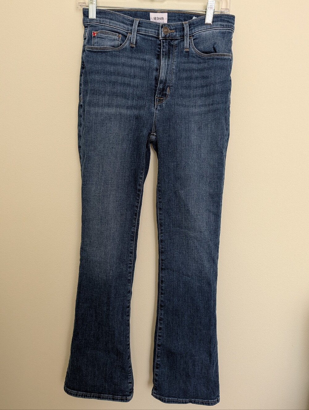 Hudson Blair Bootcut Jeans Size 27 Medium Wash Stretch Designer Denim